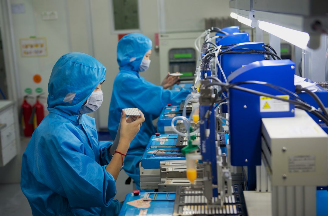 China’s manufacturing sector Laboratory